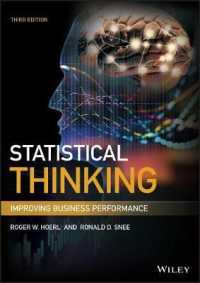 ビジネスの業績を上げる統計的思考（第３版）<br>Statistical Thinking : Improving Business Performance (Wiley and Sas Business Series) （3RD）
