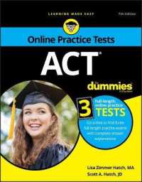 Act for Dummies， with Online Practice (Act for Dummies)
