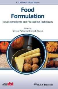 Food Formulation : Novel Ingredients and Processing Techniques (Ifst Advances in Food Science)