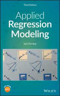 応用回帰モデリング（第３版）<br>Applied Regression Modeling （3RD）