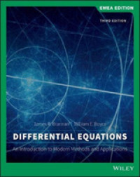 Differential Equations : An Introduction to Modern Methods and Applications, EMEA Edition （3RD）