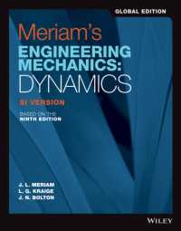 Meriam's Engineering Mechanics : Dynamics, Global Edition （9TH）