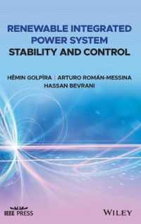 再生可能統合電力系統の安定性と制御<br>Renewable Integrated Power System Stability and Control (Ieee Press)