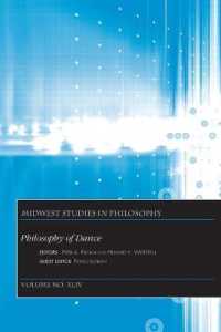 Philosophy of Dance (Midwest Studies in Philosophy)