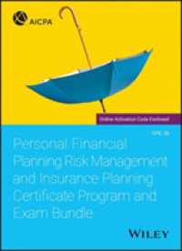 Personal Financial Planning Risk Management and Insurance Planning Certificate Program and Exam Bundle -- Paperback / softback