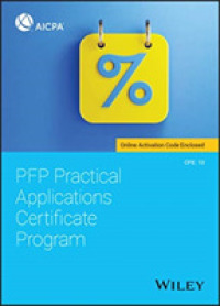 Pfp Practical Applications Certificate Program -- Paperback / softback