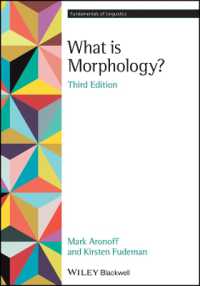 形態論とは何か（第３版）<br>What is Morphology? (Fundamentals of Linguistics) （3RD）