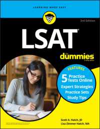 LSAT for Dummies : Book + 5 Practice Tests Online （3RD）