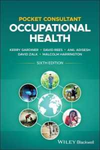 職業保健ポケット便覧（第６版）<br>Pocket Consultant : Occupational Health （6TH）