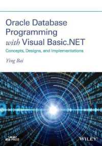 Oracle Database Programming with Visual Basic.NET : Concepts, Designs, and Implementations