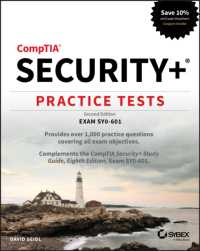 Comptia Security+ Practice Tests : Exam Sy0-601 -- Paperback / softback （2 ed）
