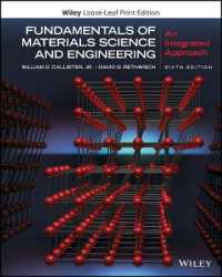 Fundamentals of Materials Science and Engineering : An Integrated Approach （6TH Looseleaf）