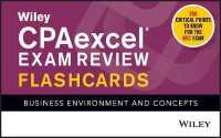 Wiley CPAexcel Exam Review 2021 Flashcards : Business Environment and Concepts