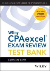 Wiley Cpaexcel Exam Review 2021 Test Bank : Complete Exam (2-year access) -- Paperback / softback