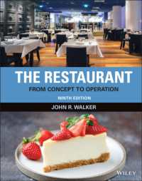レストラン開店の教科書（第９版）<br>The Restaurant : From Concept to Operation （9TH）
