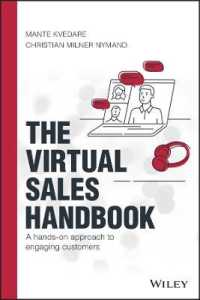 ヴァーチャル販売ハンドブック<br>The Virtual Sales Handbook : A Hands-on Approach to Engaging Customers