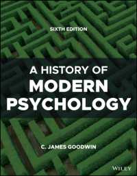 現代心理学史（第６版）<br>A History of Modern Psychology （6TH）