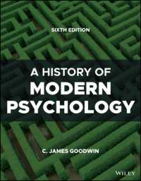 現代心理学史（第６版）<br>A History of Modern Psychology （6TH）
