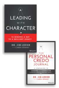 Leading with Character : 10 Minutes a Day to a Brilliant Legacy Set