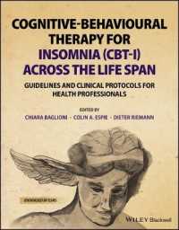 Cognitive-Behavioural Therapy for Insomnia (CBT-I) Across the Life Span : Guidelines and Clinical Protocols for Health Professionals