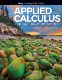 Applied Calculus （7TH Looseleaf）