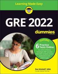 GRE 2022 for Dummies with Online Practice