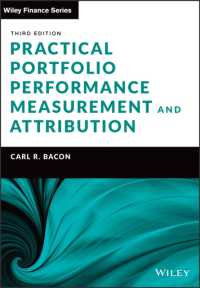 Practical Portfolio Performance Measurement and Attribution （3RD）