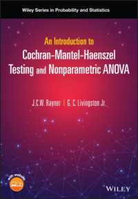 An Introduction to Cochran-Mantel-Haenszel Testing and Nonparametric ANOVA (Wiley Series in Probability and Statistics)