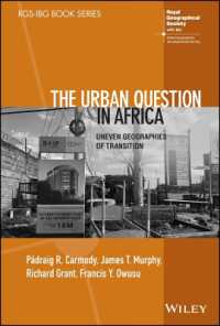 The Urban Question in Africa : Uneven Geographies of Transition (Rgs-ibg Book Series)
