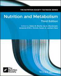 栄養と代謝（第３版）<br>Nutrition and Metabolism (The Nutrition Society Textbook) （3RD）