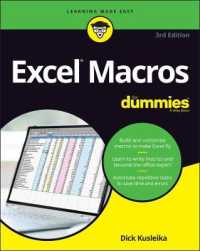 Excel Macros for Dummies （3RD）