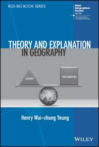 Theory and Explanation in Geography (Rgs-ibg Book Series)