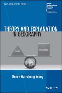 Theory and Explanation in Geography (Rgs-ibg Book Series)
