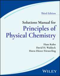 Solutions Manual for Principles of Physical Chemistry, 3rd Edition （3RD）