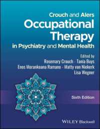 Crouch and Alers' Occupational Therapy in Psychiatry and Mental Health （6TH）