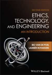 技術倫理学入門（第２版）<br>Ethics, Technology, and Engineering : An Introduction （2ND）