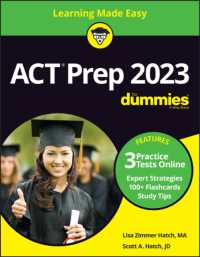 ACT Prep 2023 for Dummies with Online Practice （9TH）