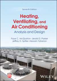Heating, Ventilating, and Air Conditioning : Analysis and Design （7TH）