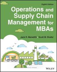 Operations and Supply Chain Management for MBAs （8TH）