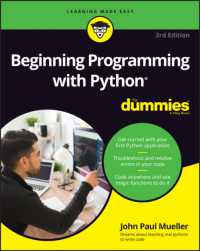 Beginning Programming with Python for Dummies （3RD）
