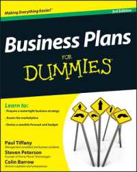 Business Plans for Dummies -- Paperback （3 Rev ed）