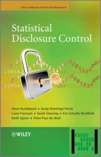 Statistical Disclosure Control (Wiley Series in Survey Methodology)