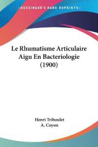 Le Rhumatisme Articulaire Aigu En Bacteriologie (1900)