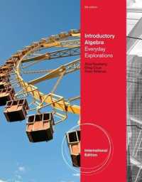 Introductory Algebra : Everyday Explorations, International Edition （5TH）