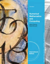 Numerical Mathematics and Computing, International Edition -- Paperback / softback （7 ed）