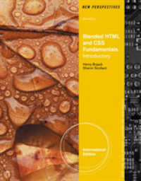 New Perspectives on Blended Html and Css Fundamentals : Introductory, International Edition -- Paperback （3 ed）