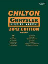 Chilton Chrysler Service Manual 2012 (2-Volume Set) (Chilton Chrysler Service Manual)