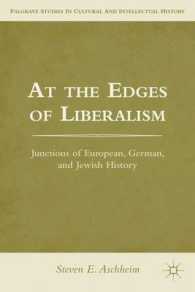 At the Edges of Liberalism : Junctions of European, German, and Jewish History (Palgrave Studies in Cultural and Intellectual History)