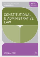 Constitutional and Administrative Law (Palgrave Macmillan Law Masters)