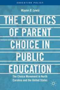 The Politics of Parent Choice in Public Education : The Choice Movement in North Carolina and the United States (Education Policy)